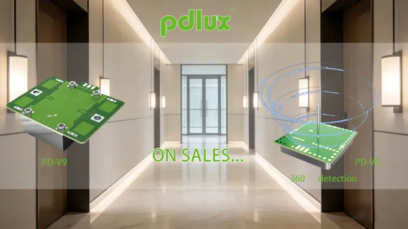 Сензори за движење со микробранови PD-V9 и PD-V3